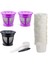 Keurıg K Maker Için Yeni Yeniden Kullanılabilir K-Cup Makine Için Doldurulabilir K-Cup Kahve Filtre Pod K-Carafe Kahve Kapsülü Kabuk (Yurt Dışından) 1