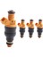 Adet Araba Yakıt Enjektörleri Seti 0280150762 Peugeot 405 505 Volvo Için Fit 240 244 245 740 780 940 1.9l 2.2l 2.3l (Yurt Dışından) 2