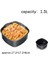 Tepsi Stili Hava Fritöz Elektrikli Fritöz Aksesuar 1.3l Yapışmaz Pişirme Bulaşık Kavurma Teneke Tepsi HD9220 HD9225 HD9232 HD9233 HD9641 (Yurt Dışından) 2
