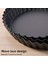 Siyah 8X2CM Stili cm Me Muffin Tavaları Yapışmaz Tart Kiş Flan Pan Kalıpları Pasta Pizza Kek Kalıbı Çıkarılabilir Gevşek Alt Yuvarlak Bakeware (Yurt Dışından) 5