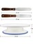 COOK002102 Stili Kek Standı Döner Tabla Döner Taban Kek Plastik Hamur Bıçağı Dekorasyon 10 Inç Kremalı Kek Stand Seti Kek Döner Döner Tabla Aracı (Yurt Dışından) 5