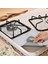 1 Adet Beyaz Stil Ece Cam Elyaf Gaz Sobası Koruyucu Yeniden Kullanılabilir Soba Kapağı Yapışmaz Mat Ped Bulaşık Makinesi Yangın Hasarı Mutfak Aksesuarları Aracı (Yurt Dışından) 2