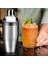 No.8 Stili Shaker Paslanmaz Çelik Kokteyl Shaker Mikser Şarap Martini Boston Shaker Barmen Içecek Partisi Bar Araçları Için 550MLML (Yurt Dışından) 4