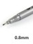 0,8 mm Stili 1@#gment Liner Pigma Micron Ink Marker Kalem Farklı Uçlu Siyah Fineliner Eskiz Kalemleri (Yurt Dışından) 1