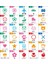 Renk Numarası Stilini Bırak Lot 60 Çeşit Desenler Kauçuk Silgili Renkli Silinebilir Damga Kalemi Çocuklar Için Sevimli Silinebilir Pullar Hediye Kawaii Stamp Spf-12 (Yurt Dışından) 1