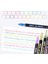 21 Renk Stili 21 Renkler Çift Çizgiler Sanat Işaretleyiciler Out Line Kalem Diy Albümü Scrapbooking Metal Glitter Kırtasiye Sanat Çizim Kalemleri Kaligrafi Için (Yurt Dışından) 3