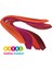 Turuncu, Fuşya, Kırmızı ve Koyu Kırmızı 400 Adetli Quilling Kağıdı 1