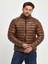 Zagmen Z01230 Erkek Slim Fit Şişme Deri Mont - Z01230 - Kahverengi - ST01230-KAHVERENGI-L 2