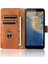 Kart Tutucu Kickstand ile Zte Blade Zte Deri Folio Flip Case Için Kılıf (Yurt Dışından) 5