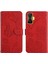 Xiaomi Poco F4 Gt Çiçekler ve Kelebekler Darbeye Deri Kılıf (Yurt Dışından) 1