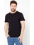 Erkek Çok Renkli T- Shirt Regular Fit Rahat Kesim Bisiklet Yaka 3'lü Basic Tişört Paketi 2