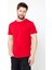 Erkek Çok Renkli T- Shirt Regular Fit Rahat Kesim Bisiklet Yaka 3'lü Basic Tişört Paketi 3
