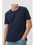 Erkek Çok Renkli T- Shirt Regular Fit Rahat Kesim Bisiklet Yaka 5'li Basic Tişört Paketi 3