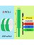 2 Yeşil Kablo Stili Nıımbot D11D110 Termal Etiket Makinesi Kağıt Çıkartmalar Ofis Ev Kablosu Için Su Geçirmez Yırtılmaya Dayanıklı Yedek (Yurt Dışından) 1