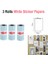 Beyaz Termal Kağıt Stili 3 Rulo 57*30MM Termal Kağıt Etiket Kağıdı Etiket Kağıdı Fotoğraf Kağıdı Renkli Kağıt Peripage Paperang Moto Yazıcı Için (Yurt Dışından) 4