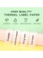 Wzlk 25X50MM Stili Niimbot D11 D101 Etiket Baskı Kağıdı Şeffaf Su Geçirmez Adı ​​etiket Kendinden Yapışkanlı Etiket Anaokulu Kitap Kalem Textboo (Yurt Dışından) 4