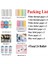 3 Sevimli Etiket Stili Peripage A6 A9 Kağıt Yapışkanlı Termal Etiket Fotoğraf Kağıdı Beyaz Renk Şeffaf Etiket Paperang Memobird Iprinter Için (Yurt Dışından) 4