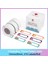 DP-P05 Stili Phomemo D30 Için Etiket Kağıdı Termal Etiket Biletleri Kağıt Kendinden Yapışkanlı Şeffaf Kare Yuvarlak Isim Etiketleri Kağıt 3 Rollsbox (Yurt Dışından) 1