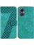 Oneplus Nord N20 5g Için Telefon Kılıfı Cüzdan Kabartmalı Desen Kart Yuvası Pu (Yurt Dışından) 1