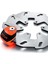 Zoovıı Zs6 6mm Alarmlı Disk Kilit Carbon Turuncu 4