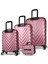 Lotus Abs 4'lü Travel Valiz Seti Rose 2