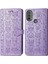 Moto E40 Darbeye Kapak Kapak Karikatür Hayvanlar Için Kılıf Kısa Kayış Vaka (Yurt Dışından) 1