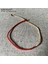 22-24CM Tarzı Kırmızı ve Buff Aızhcraft Estetik Tibet El Yapımı Ince Dokuma Halat Bilezik Kadın Erkek Aşk Şanslı Charm Düğün Takı Himalaya Hediye Boho (Yurt Dışından) 1