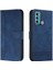 Motorola Moto G Güç 2022 Için Telefon Kılıfı Pu Deri Kart Yuvaları Kapak Çevirin (Yurt Dışından) 1