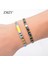HGSL002-10 Zmzy Kare Kristal Cam Tila Boncuk Bilezik Erkekler Takı Arkadaşlar Pulseras Mujer Moda Miyuki Bilezik Kadın Aksesuarları (Yurt Dışından) 4