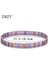 HGSL002-6 Zmzy Kare Kristal Cam Tila Boncuk Bilezik Erkekler Takı Arkadaşlar Pulseras Mujer Moda Miyuki Bilezik Kadın Aksesuarları (Yurt Dışından) 1