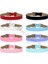 8mm Tarzı Kırmızı Renk Lot Kadınlar Için Hakiki Gerçek Deri Bilezik Slayt Mektubu Charms Bileklik Takı Yapımı Dıy Pet Yaka Anahtarlık Band Hediye (Yurt Dışından) 1