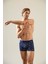 Erkek Pamuklu Beli Lastikli Boxer 1