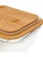 Locky Bamboo Bölmeli Saklama Kabı - 1000 ml 3