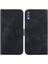 Telefon Kılıfı Için Samsung Galaxy A10/M10 Flip Folio Kapak Kabartmalı Desen Pu (Yurt Dışından) 1