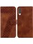 Samsung Galaxy Için Telefon Kılıfı A50/A50S/A30S Flip Folio Kapak Kabartmalı Pu (Yurt Dışından) 1