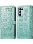 Oppo Oppo 5 Için Kılıf Deri Kılıf Kısa Kayış Kapak Çevirin Karikatür Hayvanlar (Yurt Dışından) 1