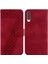 Samsung Galaxy Için Telefon Kılıfı A50/A50S/A30S Flip Folio Kapak Kabartmalı Pu (Yurt Dışından) 1