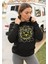Cool Bear Tarz Oversize Kadın Kapşonlu Sweatshirt 1