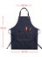 Denim Önlük Iş Elbiseleri-2 Adet-Siyah+Mavi-Yetişkin Uzunluğu 75CM (Yurt Dışından) 5