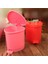 Plastik Çöp Tenekesi-Pembe Çöp Tenekesi (Yurt Dışından) 4