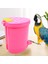 Plastik Çöp Tenekesi-Pembe Çöp Tenekesi (Yurt Dışından) 5