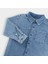 Erkek Çocuk Düğmeli Denim Gömlek 5