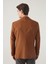Slim Fit Camel Armürlü Kumaş Ceket 0HF04F401436M 5