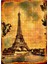 Ahşap Mdf Puzzle Yapboz Retro Paris Eyfel Kulesi 500 Parça 50*70 cm 1