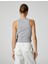 Basic Halter Yaka Atlet Ribanalı Pamuklu 4