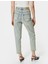 Mom Fit Kot Pantolon Yüksek Bel Cepli Pamuklu Mom Jean 4