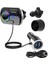Ahizesiz Bluetooth Fm Verici Kablosuz Radyo Adaptörü Araç Kiti Desteği Sire/google Ses Yardımı (Yurt Dışından) 1