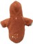 Kapüşonlu Peluş Köpek Sweatshirt Kahverengi 2