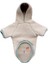 Kapüşonlu Peluş Köpek Sweatshirt Bej 1