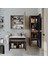 Lavabolu Atlantik - Antrasit Mat Mdf 65 cm Alt Dolap + Aynalı Üst Dolap + Boy Dolap 3